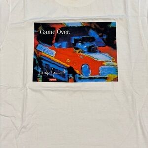 SUPREME Multicolor 'Game Over' Tee Men’s Size Medium NWT